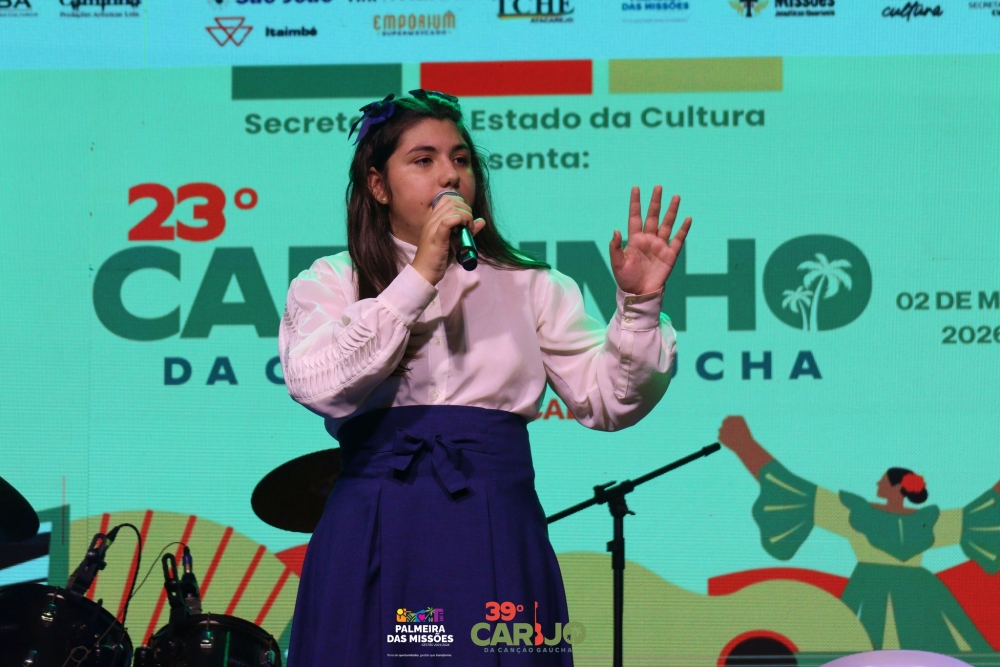18 intérpretes se apresentam no 23º Carijinho