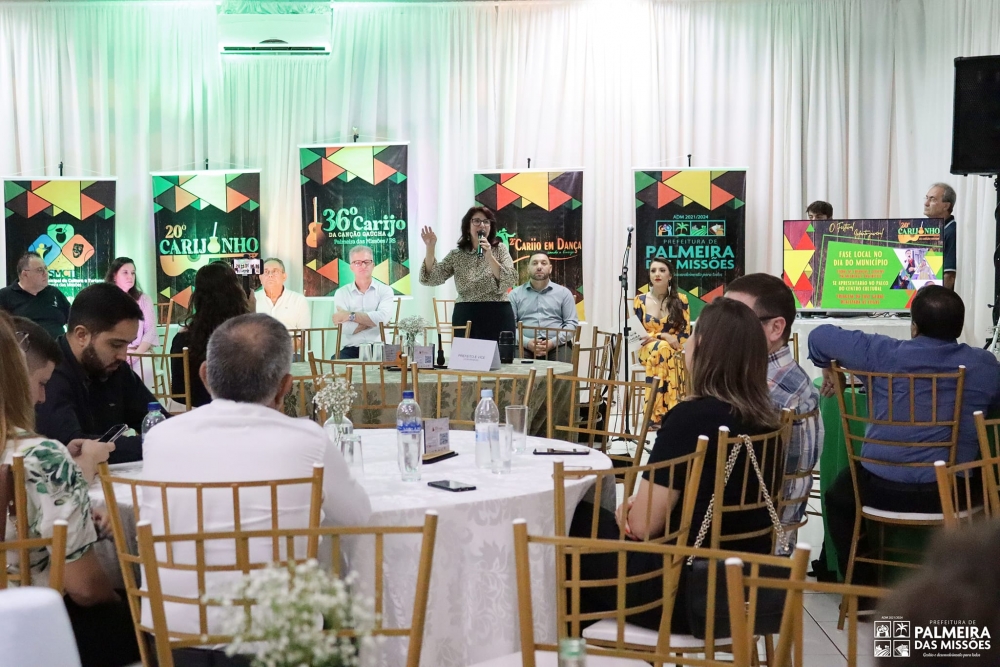 36º Carijo da Canção Gaúcha é lançado em Palmeira das Missões